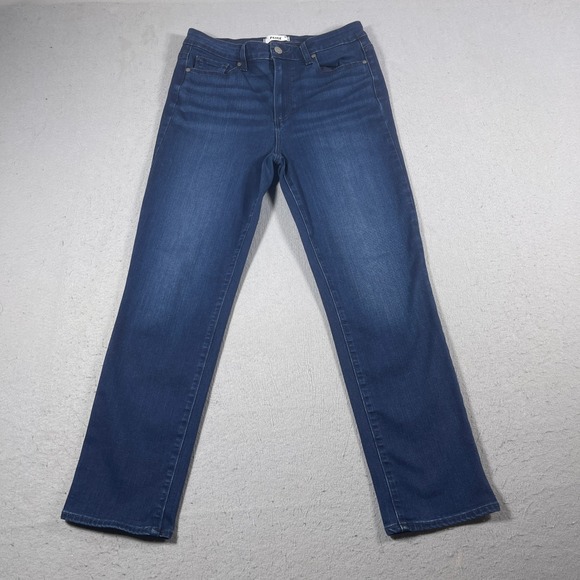 PAIGE Other - Paige Jeans Women 30 Hoxton Slim Straight Dark Wash Stretch Denim Casual